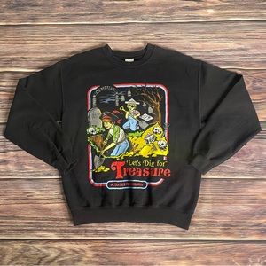 Steven Rhodes Sweatshirt Let’s Dig For Treasure Activities Adult Size Medium